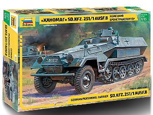 Zvezda - Armored Carrier Hanomag Sd.Kfz.251/1 Ausf.B - 1/35