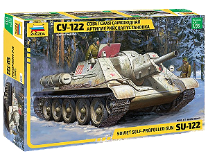 Zvezda - SU-122 Soviet Self-Propelled Gun - 1/35