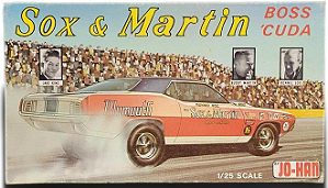 Jo-Han - Jake King, Ronnie Sox & Buddy Martin's Plymouth Boss 'Cuda  - 1/25