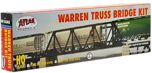 Atlas - Warren Truss Bridge Kit - HO