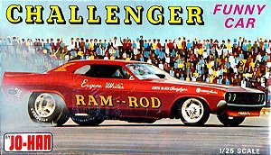 Jo-Han - Dodge Challenger Funny Car - 1/25