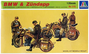 Italeri - BMW & Zündapp - 1/35 (Sucata)