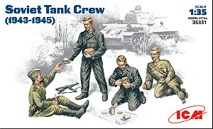ICM - Soviet Tank Crew (1943-1945) - 1/35