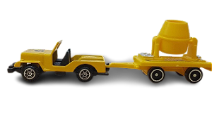 GREENBRIAR - Jeep com Betoneira "S & C Construction Corpration"
