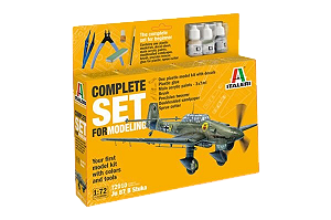 ITALERI - Junkers Ju 87 B "Stuka" (Set Completo para Modelismo) - 1/72