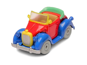 MOTORAMA - Donald Duck Car - 1/64