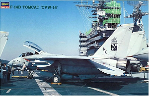 HASEGAWA - F-14D Tomcat "CVW-14" - 1/48