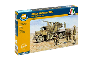ITALERI - Autocannone 3RO With 90/53 AA Gun - 1/72