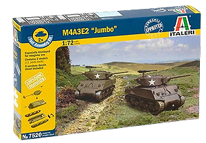 ITALERI - M4A3E2 "Jumbo" - 1/72