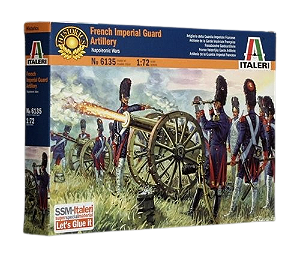 ITALERI - Waterloo French Imperial Guard Artillery - 1/72