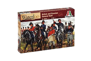 ITALERI - Waterloo British and Prussian General Staff - 1/72