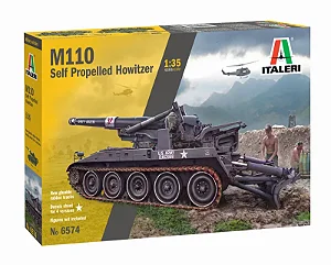 Italeri - M110 Self Propelled Howitzer - 1/35
