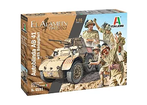 Italeri - Autoblinda AB 41 with Bersaglieri - 1/35