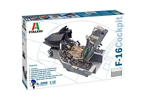 Italeri - F-16 Cockpit  - 1/12