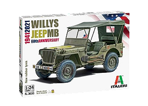 Italeri - Willys Jeep MB "80th anniversary" - 1/24