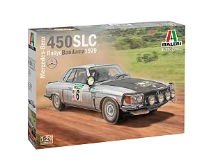 Italeri - Mercedes Benz 450SLC "Rally Bandama 1979" - 1/16