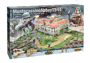 ITALERI - Battle Set Montecassino Abbey 1944 "Breaking the Gustav Line"  - 1/72