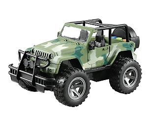 ZIPPY TOYS - Carro Jipe com fricção, luz e som - 1/16