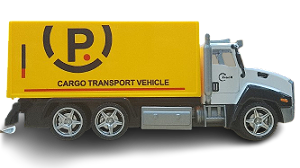 JJT TOYS - Caminhão Baú com Fricção