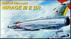 SUCATA HTC Heller - Mirage III E BR - 1/72
