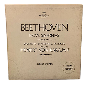 Box - Deutsche Grammophon Gesellschaft - As Nove Sinfonias de Ludwig Von Beethoven