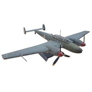 HTC - Messerschmitt Bf110 (Modelo Montado) -1/72