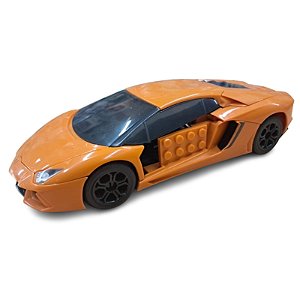 Sucatas HTC - Lamborghini Aventador LP700-4 (Modelo Montado em Blocos de Montar estilo Lego)