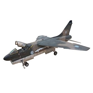 HTC - Greek A-7E Corsair II (Modelo Montado) - 1/48