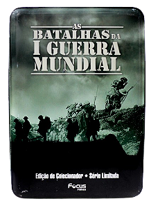 HTC DVD - Edição Especial de Colecionador "As Batalhas da I Guerra Mundial" em Lata - com 5 DVDs