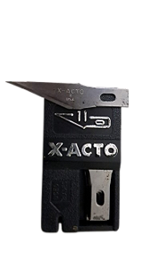 X-ACTO - Conjunto com 12 lâminas para estilete