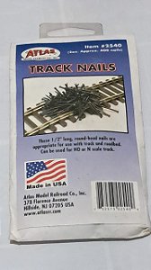 ATLAS - Conjunto de pregos para trilhos de ferreomodelismo - HO/O