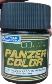 GUNZE - Panzer Color Schwarzgrau