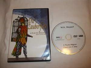 HTC DVD - Wolfgang Amadeus Mozart - A Flauta Mágica (Die Zauberflöte)