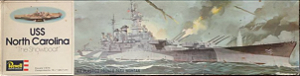 REVELL BRASIL - USS North Carolina "The Showboat" - 1/570