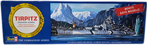 REVELL BRASIL - Tirpitz "The Commander Series" - 1/500