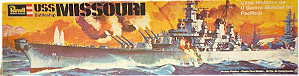 REVELL BRASIL - USS Missouri - 1/535