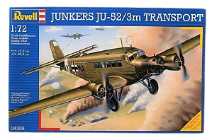 REVELL - Junkers Ju-52/3m Transport - 1/72