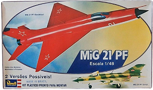 REVELL BRASIL - MiG-21 PF - 1/48