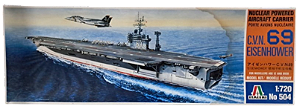 ITALERI - C.V.N. 69 U.S.S. Einsenhower - 1/720
