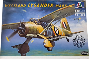 ITALERI-TESTORS - Westland Lysander Mark III - 1/48
