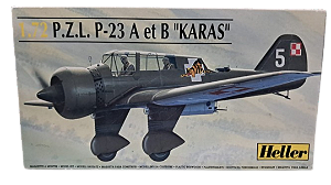 HELLER - P.Z.L P-23 A et B Karaś - 1/72