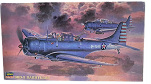 HASEGAWA - SBD-3 Dauntless - 1/48