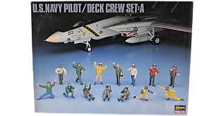 HASEGAWA - U.S.Navy Pilot/Deck Crew Set: A - 1/48