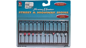 LIFE LIKE - Placas de Rua e Estrada - HO