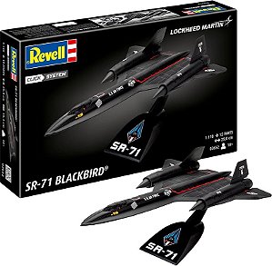 REVELL - Click System Lockheed Martin SR-71 Blackbird - 1/110