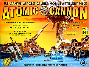 RENWALL BLUEPRINT MODELS - U.S. Atomic Cannon - 1/32