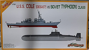 DRAGON - U.S.S. Cole (DDG-67) +Soviet Typhoon Class - 1/700