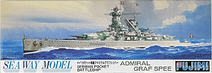 FUJIMI - German Pocket Battleship Admiral Graf Spee - 1/700