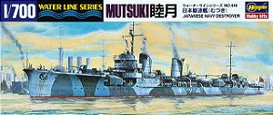 HASEGAWA - Japanese Navy Destroyer Mutsuki - 1/700