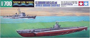 TAMIYA - U.S. Submarine Gato Class + Japanese Submarine Chase nº13 - 1/700
